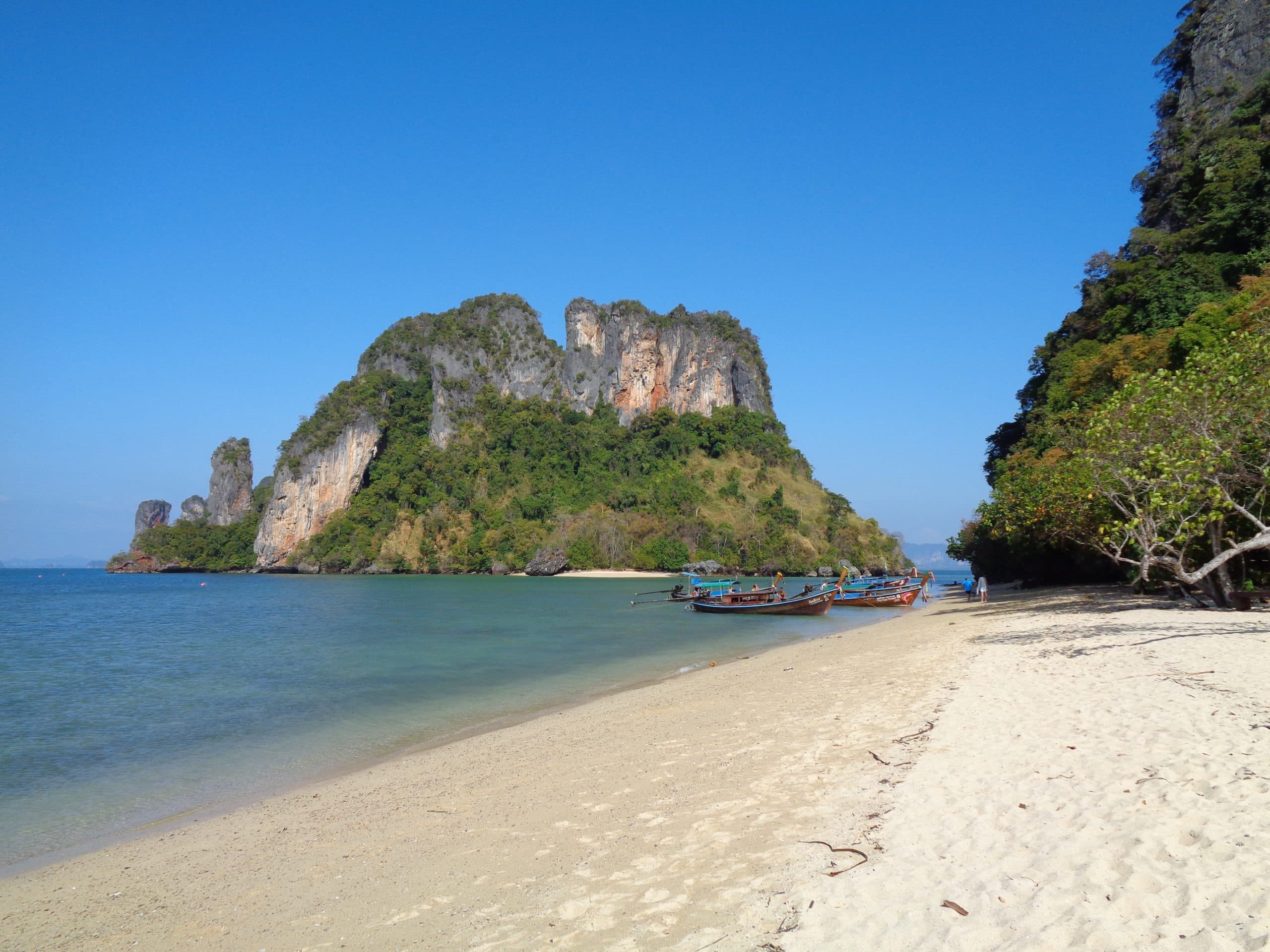 Scenic view of Krabi's tropical landscape